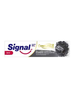 Signal Complete 8 Charcoal White And Detox Toothpaste 50Ml