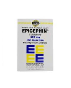 Epicephin 500Mg 1 Vial Im