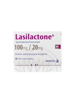 Lasilactone 100/20Mg 30 Tablets