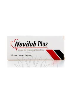 Nevilob Plus 5/25Mg 20 Tablets
