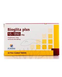 Bioglita Plus15/850Mg 30/Tab