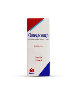 Omegacough 30Mg/5Ml Syrup 120Ml