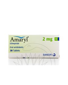 Amaryl 2Mg 30 Tablets