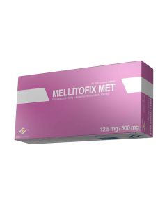 Mellitofix Met 12.5/500Mg 30 Tablets