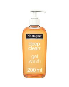 Neutrogena Deep Clean Gel Facial Wash 200Ml