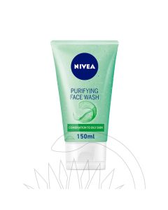 Nivea Face Wash Purifying For Oily & Combination Skin 150Ml