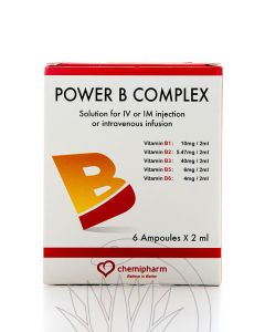 Power B Complex 2Ml 6 Ampoules