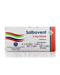 Salbovent 2Mg 30 Tablets