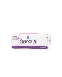 Seroquel 200Mg 30 Tablets