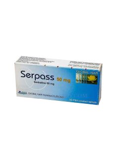 Serpass 50 Mg 30 Tablets