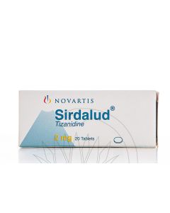 Sirdalud 2Mg 20 Tablets