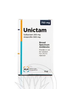 Unictam 750Mg (500/250Mg) 1 Vial