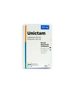 Unictam 375Mg (250/125Mg) 1 Vial