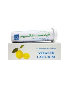 Vitacid Calcium 12 Effervescent Tablets