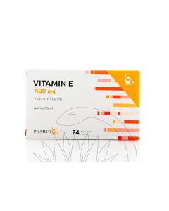 Vitamin E 400Mg 24 Capsules