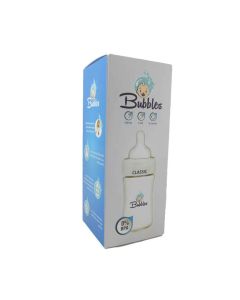 Bubbles Classic Bottle W Hand Blue260Ml
