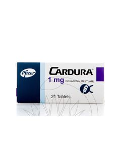 Cardura 1Mg 21 Tablets