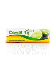 Cevitil 1Gm Effervescent 12 Tablets