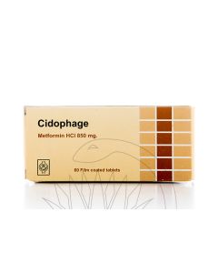 Cidophage Retard 850Mg 60 Tablets