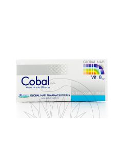Cobal B12 500Mg 30 Tablets