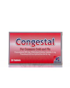 Congestal 20 Tablets