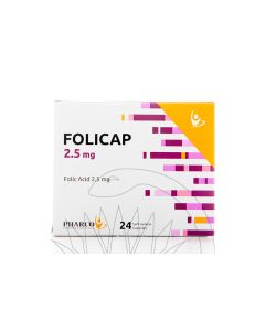 Folicap 2.5Mg 24 Capsules