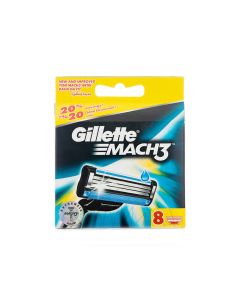 Gillette Mach3 Blades 8 Pieces