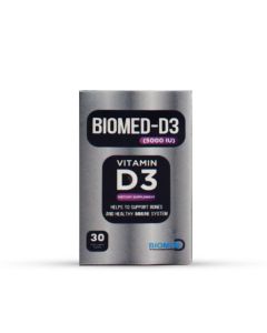 Biomed D3 5000Iu 30 Film Coated