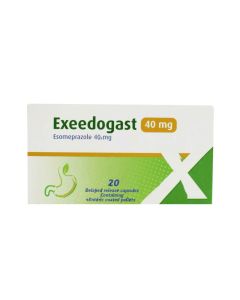 Exeedogast 40Mg 20 Enteric Coated Tablets