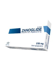 Zanoglid 2/30Mg 30 Tablets