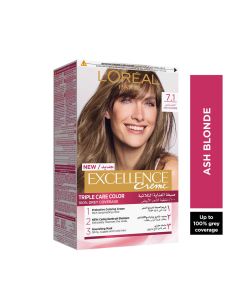 Loreal Excellence Creme Hair Color - 7.1 Ash Blonde