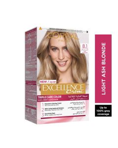 Loreal Excellence Creme Hair Color - 8.1 Light Ash Blonde