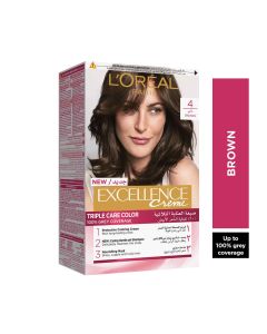 Loreal Excellence Creme Hair Color - 4 Brown