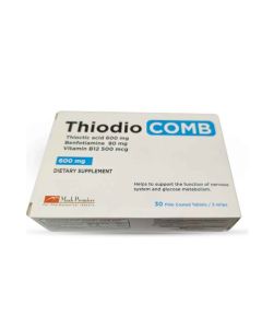 Thiodio Comb 600Mg 30 Film Coated Tablets