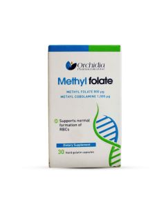 Methyl Folate 800µg/1000µg 30 Capsules
