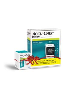 Accu Chek Instant Blood Glucose Monitor+ 50 Strips