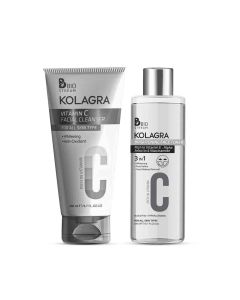 Kolagra Vitamin C (Facial Cleanser + Toner)
