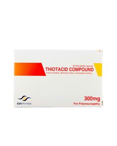 Thiotacid Comp 300Mg 30 Capsules
