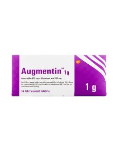 Augmentin 1Gm 14 Tablets