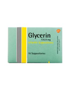 Glycerin Infant (Gsk) 10 Suppositories