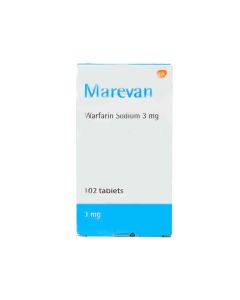 Marevan 3Mg (3 Strips) 102 Tablets