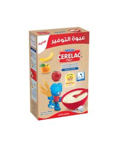 Cerelac 3 Fruits & Wheat With Milk 500Gm