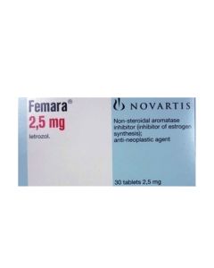 Femara 2.5Mg 30 Tablets