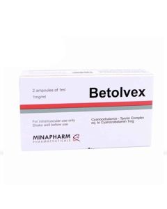 Betolvex 1Mg/Ml 2 Ampoules