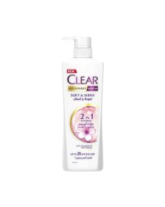 Clear 2In1 Soft And Shiny Anti-Dandruff Shampoo For Women 700Ml