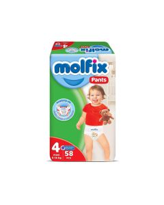 Molfix Pants 4 Maxi (9-14Kg) 58 Pieces