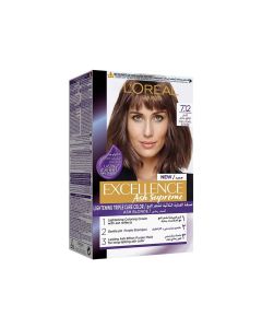 Loreal Excellence Creme Hair Color - Ash Supreme 7.12 Pearl Blonde