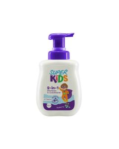 Super Kids 2In1 Shampoo & Conditioner Blueberry 500Ml