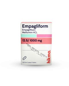 Empagliform 12.5/1000Mg 30 Tablets