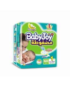 Baby Joy Diapers #1 (>4Kg) 60 Pieces